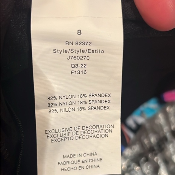 Island Escape tankini top swimwear Tropical-bright details underwire push up 8 - Picture 10 of 11